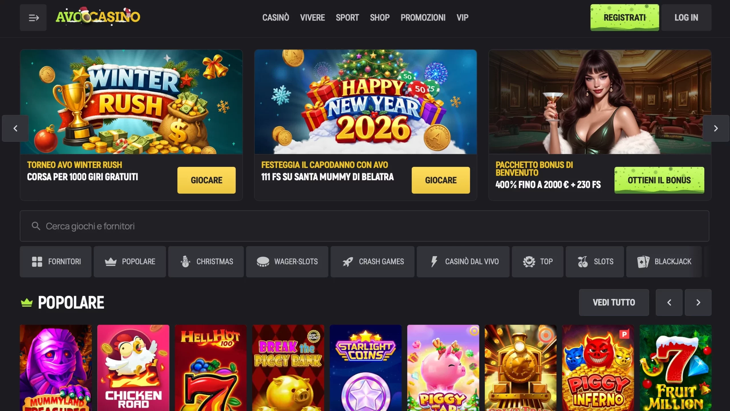Perché scegliere Avo Casino