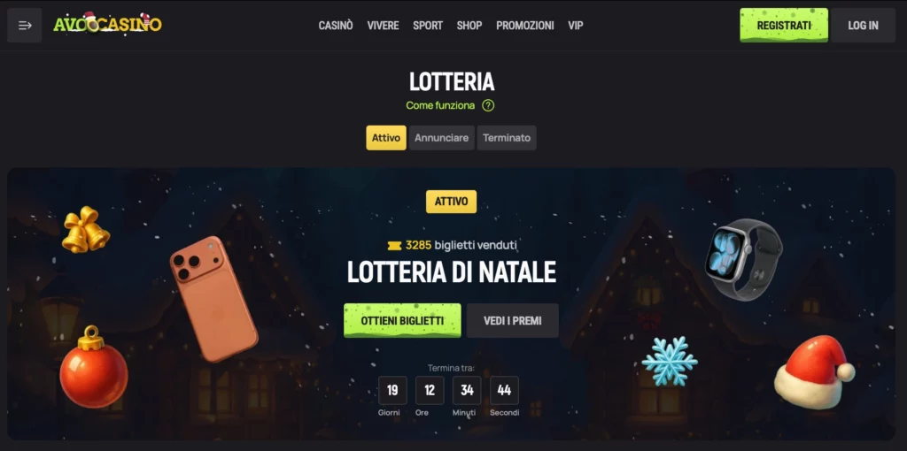 Filtri di ricerca e categorie giochi