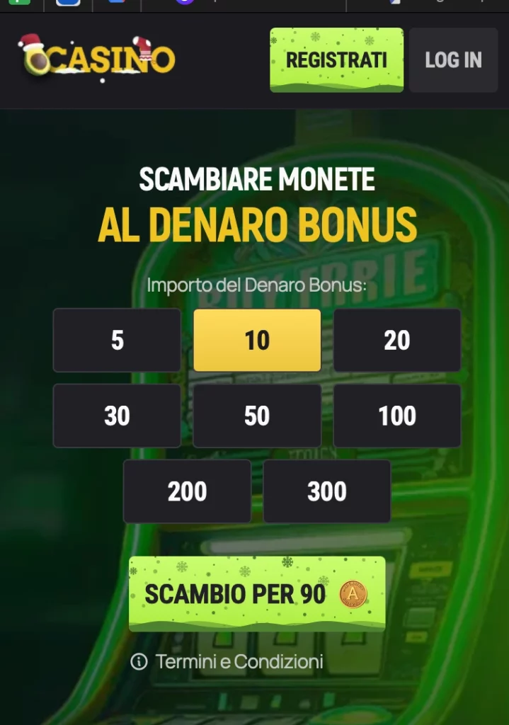 Bonus di benvenuto