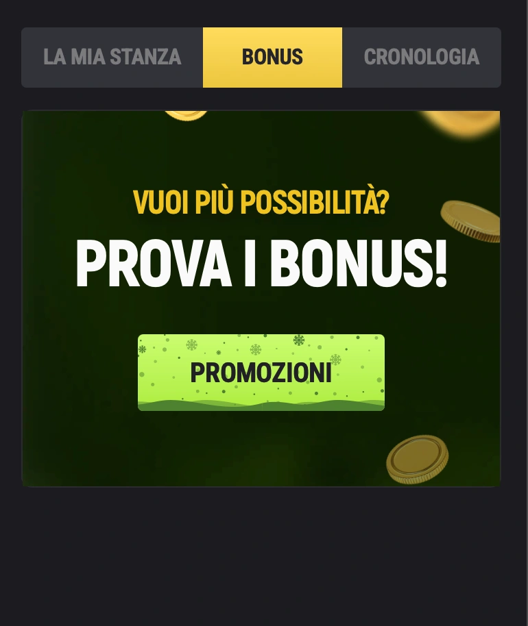 Promozioni esclusive da app